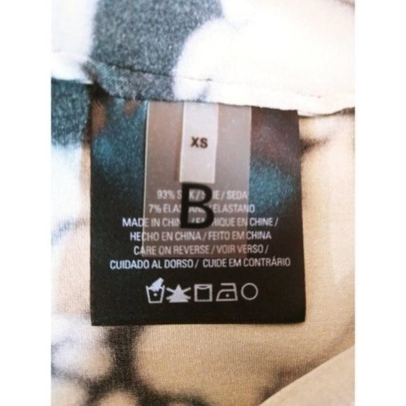 Elie TAHARI Silk Lightweight Keyhole Back Bow‎ Tie Blouse - Picture 10 of 11